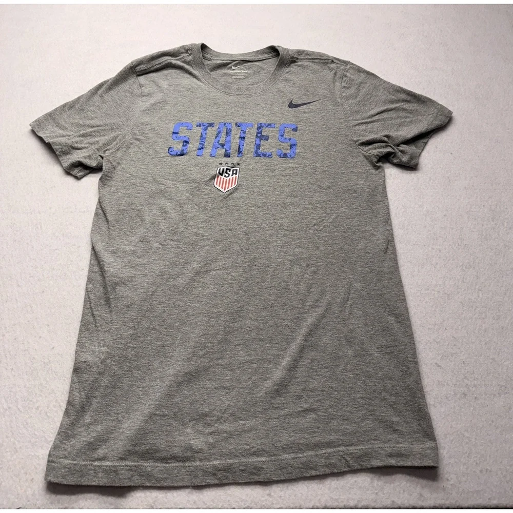 Nike Heather Gray US Soccer The Nike Tee Men's Size Small